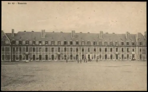 CPA La Fère Caserne Kaserne im 1. Weltkrieg 1915