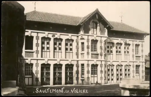 CPA .Frankreich Frankreich SAULTEMONT LA VOLIERE 1920