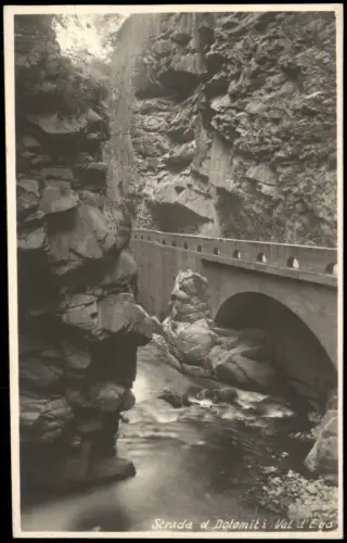 .Trentino-Südtirol Trentino-Südtirol Strada d. Dolomiti Val d'Ega 1930