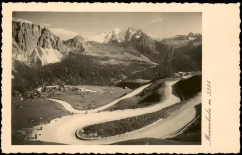 .Trentino-Südtirol Rifugio Albergo Passo Sella Italien Dolomiten 1930