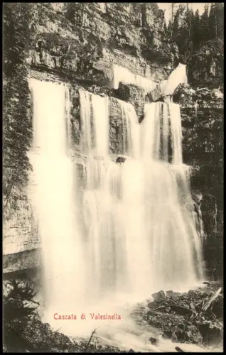 Madonna di Campiglio Sankt Maria im Pein Cascata di Valesinella 1900
