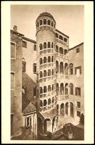 Cartolina Venedig Venezia Scala Minelli. 1926