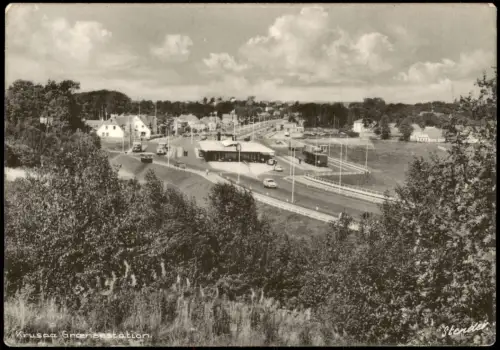 .Dänemark - Dänemark Krusaa Grænsestation Grenze Grenzstation 1960