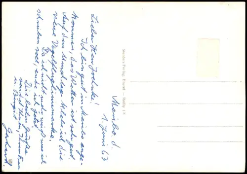 Postcard Rødby Rodby Ortsansicht von Rodby Torvet 1963