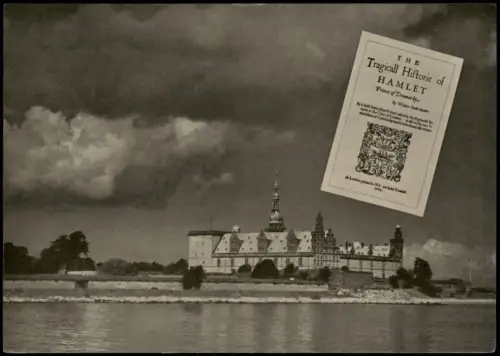 Helsingør Helsingör Ortsansicht Kronborg Slot Castle Schloss 1955