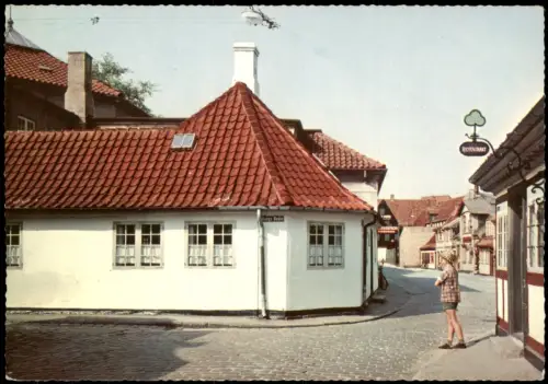 Postcard Odense (Dänemark) H. C. Andersens Hus Andersens Haus 1970