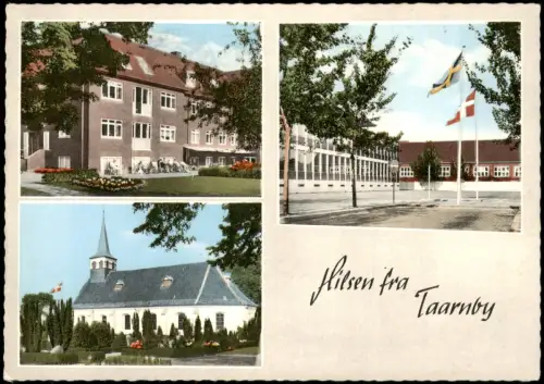 Postcard Tårnby Sogn Mehrbildkarte Ortsansichten Taarnby 1966