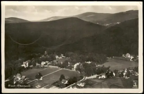 Ansichtskarte Elend (Harz) Luftbild Fliegeraufnahme 1940