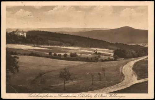 Ansichtskarte Ebersberg Erholungsheim und Sanatorium 1926