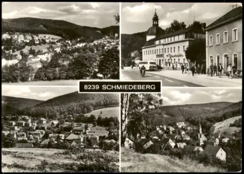 Schmiedeberg (Erzgebirge)-Dippoldiswalde DDR Mehrbild-AK 8239 SCHMIEDEBERG 1972