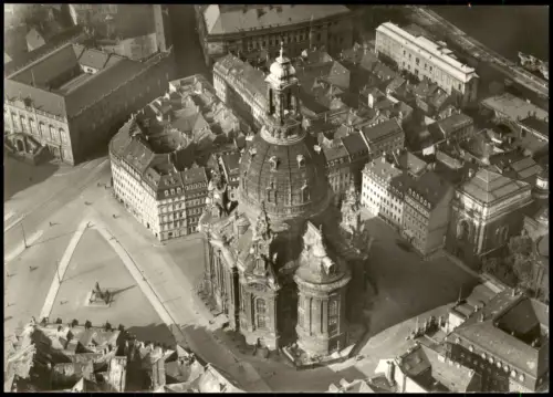 Innere Altstadt-Dresden Frauenkirche 1945/1978