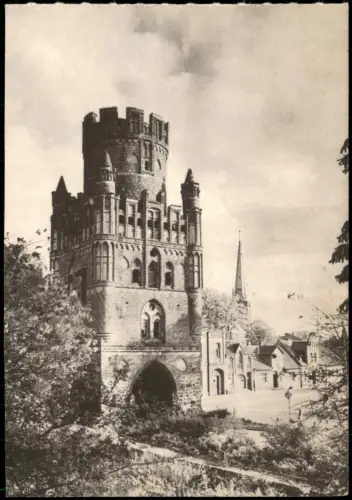 Ansichtskarte Stendal Partie am Uenglinger Tor zur DDR-Zeit 1979
