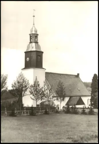 Ansichtskarte Schellerhau-Altenberg (Erzgebirge) Kirche - Fotokarte 1977