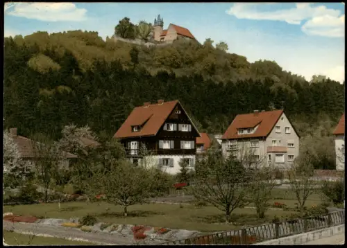 Ansichtskarte Spangenberg Schloss Spangenberg Fernansicht 1975