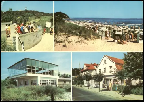 Baabe Am Rondell, HOG Inselparadies, FDGB-Erholungsheim Mathias Thesen 1980