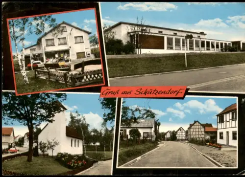 Schützendorf Gruß aus Schützendorf MB Gebäude-Ansichten 1973
