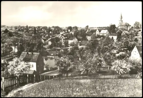 Wüstenbrand-Hohenstein-Ernstthal Stadtteilansicht Totalansicht zur DDR-Zeit 1984