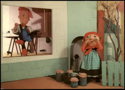 Erfurt Erfurter Weihnachtsmarkt zur DDR-Zeit DAS TAPFERE SCHNEIDERLEIN 1987