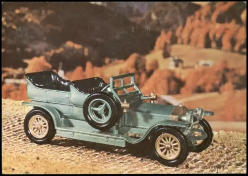 KFZ Autos Oldtimer Rolls-Royce Silver Ghost anno 1907 DDR-Karte 1974