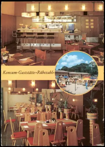 Köpenick-Berlin Konsum-Gaststätte Rübezahl am Müggelsee 1981/1980