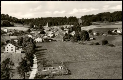Ansichtskarte Emsing-Titting Ortsansicht von Emsing bei Eichstätt 1960