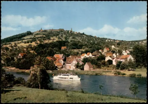 Ansichtskarte Dilsberg-Neckargemünd Gasthaus Neckartal Rainbach 1969