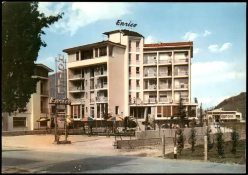 Cartolina Riva del Garda HOTEL ENRICO RIVA DEL GARDA Viale Rovereto 1955