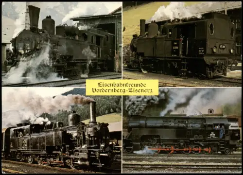 4 Bild Dampflokomotive Eisenbahnfreunde Vordernberg Eisenerz 1991