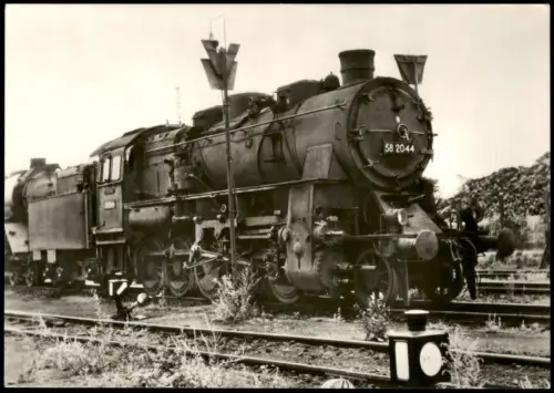 Ansichtskarte  Dampflokomotive Baureihe 5810-21 1979