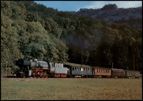 Ansichtskarte  Dampflokomotive Güterzuglokomotive 50 2988 EUROVAPOR 1996