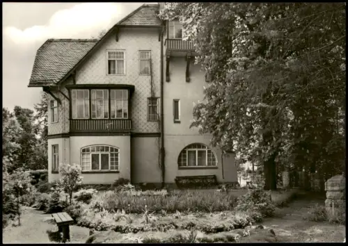 Ansichtskarte Georgenthal (Thüringen) Thüringer Wald Haus Charlotte 1978