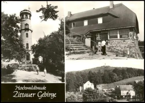 Ansichtskarte Oybin Hochwaldbaude 3 Bild 1980