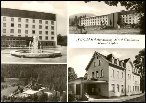 Ansichtskarte Oybin FDG-Erholungsheim Ernst Thälmann 4 Bild 1978