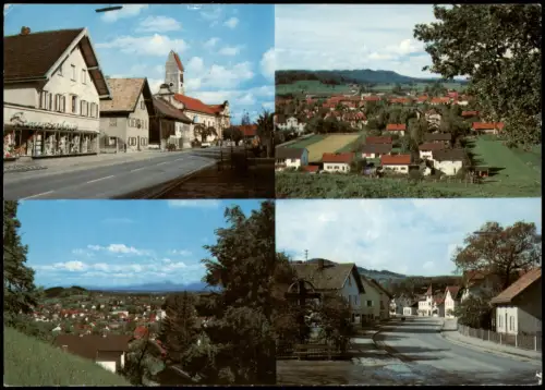 Ansichtskarte Peißenberg Ortsansichten Straßen 4 Bild 1968