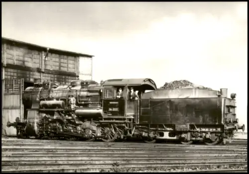 Ansichtskarte  Dampflokomotive Baureihe 5620-29 Eisenbahn 1971