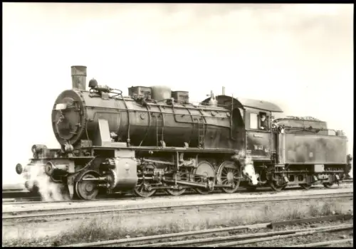 Ansichtskarte  Dampflokomotive Baureihe 562-8 Schwartzkopf Eisenbahn 1971