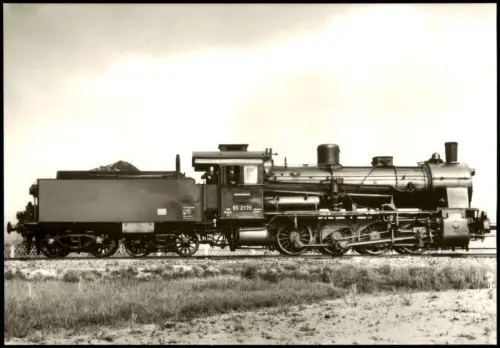 Ansichtskarte  Dampflokomotive 5516-22 Eisenbahn 1971