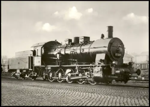 Ansichtskarte  Dampflokomotive der ehemaligen Preuß. Staatsbahn 1972