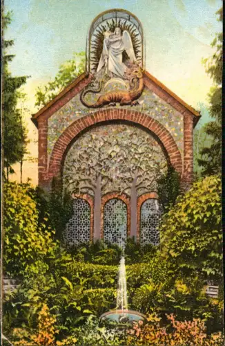 Ansichtskarte Arenberg-Koblenz Arenberger Anlagen, Erlösungs-Kapelle. 1913