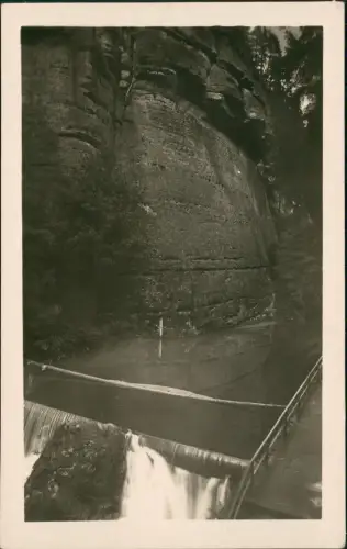 _Aussiger Region _Ústecký kraj České Švýcarsko Divoká soutěska Wehr 1956