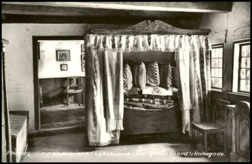 Faaborg Himmelsengienaf Lysstuerne i. Den gamle Gaard Holkegade. 1956