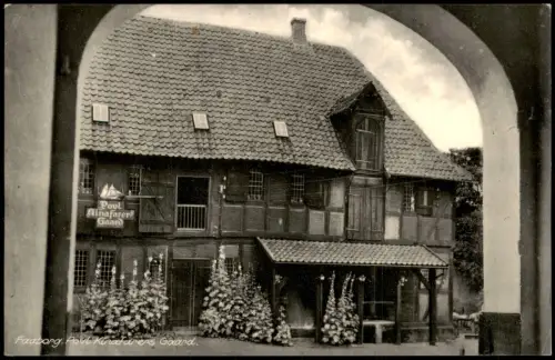 Postcard Faaborg Povl Ainafarers Gaard 1953