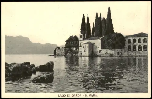 Sankt Vigil San Vigilio di Marebbe LAGO DI GARDA S. Vigilio am Gardasee 1910