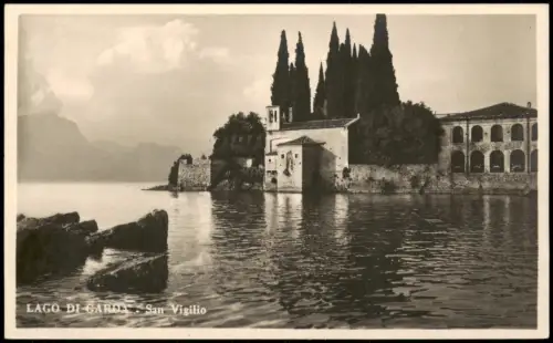 Sankt Vigil San Vigilio dMarebbe LAGO DI GARDA San Vigilio Gardasee Partie 1920