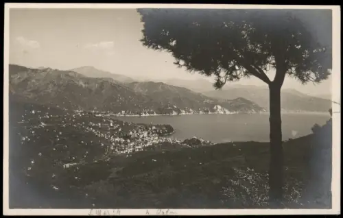 Cartolina Portofino Blick vom Grand Hôtel Restaurant Panorama 1920