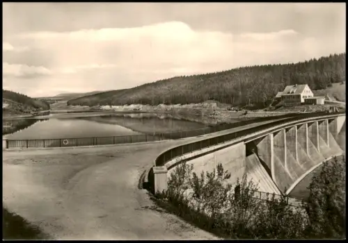 Ansichtskarte Königshütte (Harz) Überleitungssperre - Fotokarte 1966
