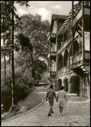 Bad Berka Klinisches Sanatorium Diabetes-Abteilung Kurheim am Adelsberg 1974