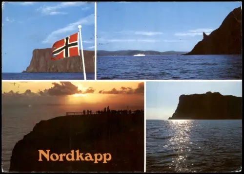 Nordkap Davvinjárgga Nordkap Norwegen Norway Nordkapp (Mehrbildkarte) 1978