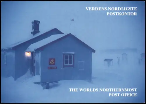 Aalesund Ålesund  SVALBARD THE WORLDS NORTHERN POST OFFICE Norwegen 1990