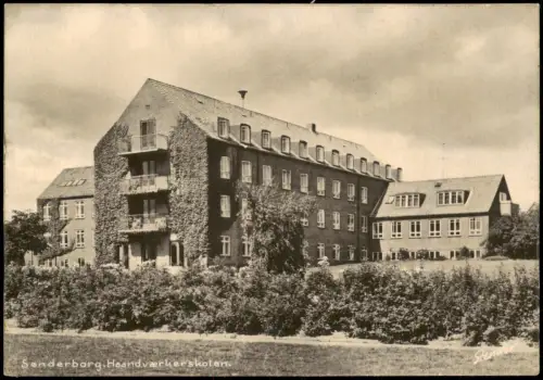 Sonderburg Sønderborg Haandværkerskolen Handwerker-Schule 1950